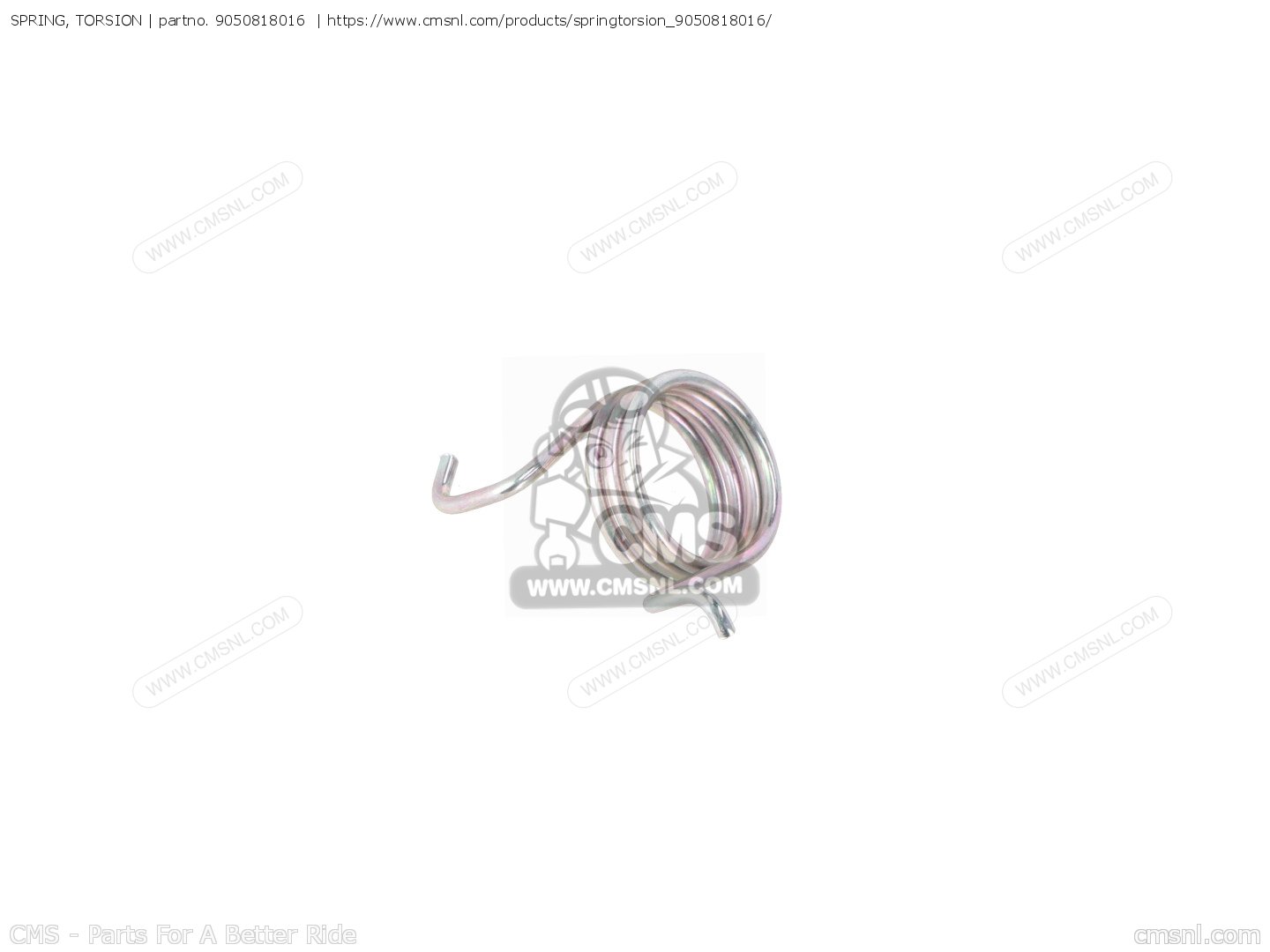 9050818016 Spring, Torsion Yamaha buy the 9050818016 at CMSNL