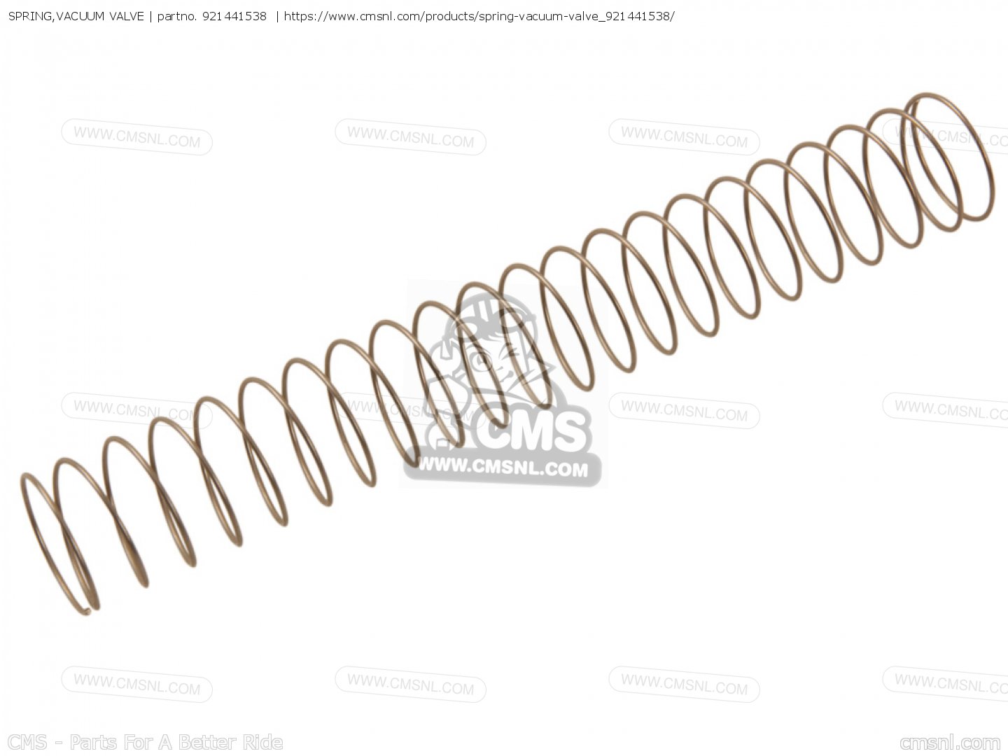 SPRING,VACUUM VALVE for KLX250TEF KLX250S 2014 USA order at CMSNL