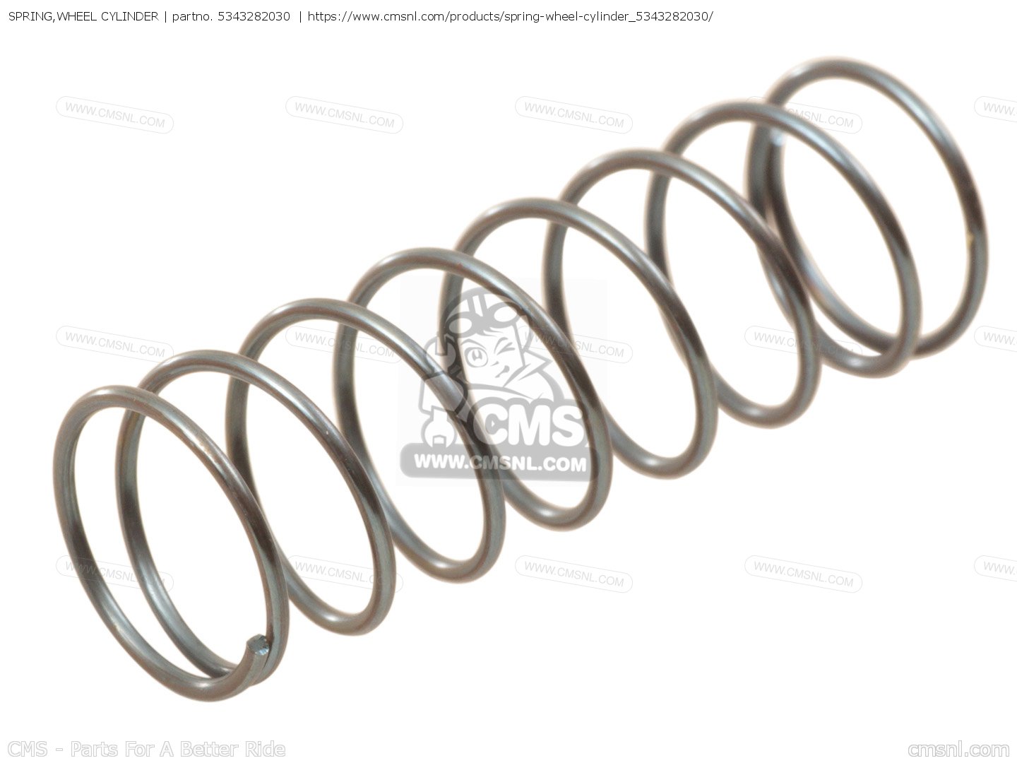 SPRING,WHEEL CYLINDER for LTF250 1989 (K) order at CMSNL