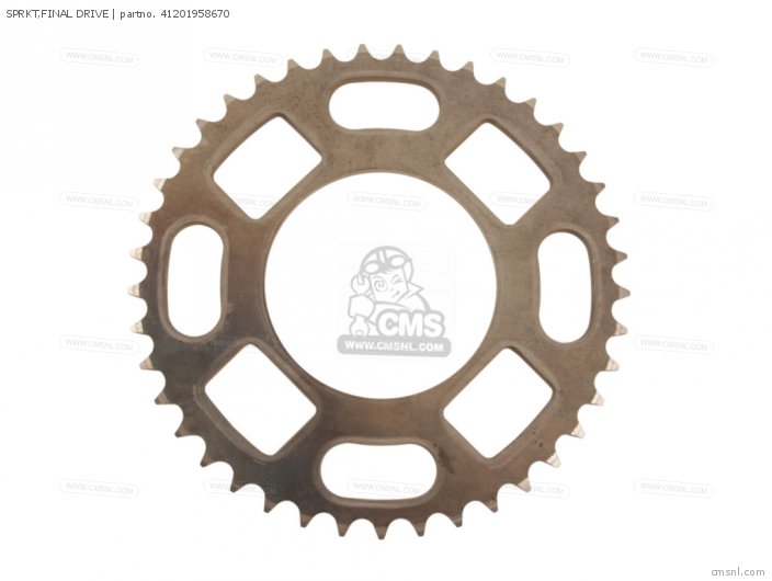 Honda SPRKT,FINAL DRIVE 41201958670 Honda SPRKT,FINAL DRIVE 41201958670