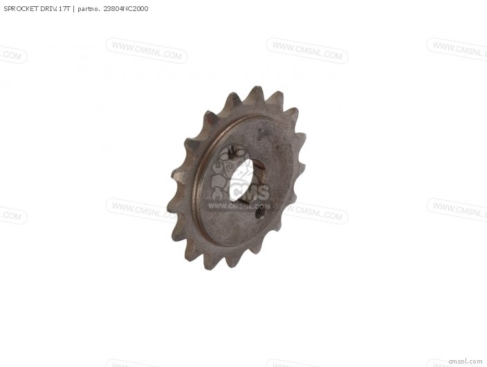 Honda SPROCKET DRIV.17T 23804NC2000