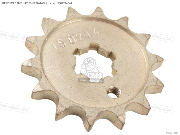 Yamaha SPROCKET,DRIVE 14T(30W1746140) 9382214041