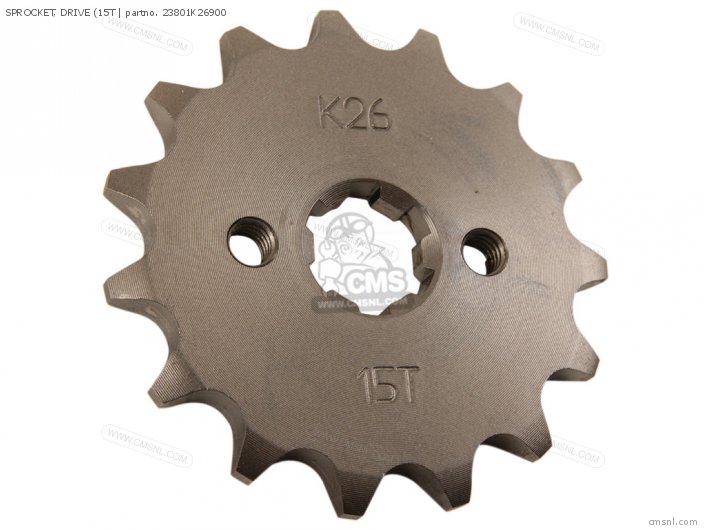 Honda SPROCKET,DRIVE 15 23801K26900