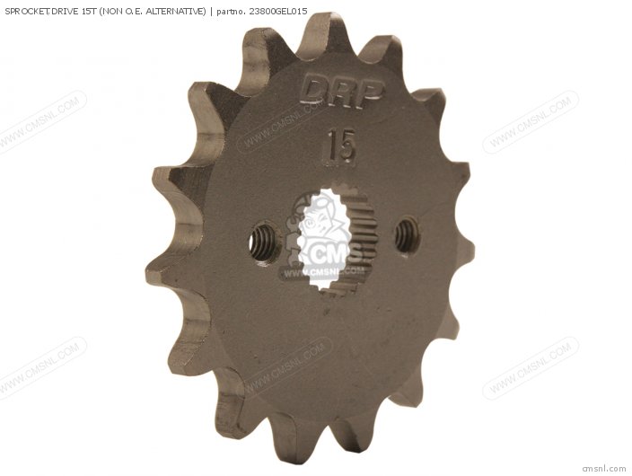 Honda SPROCKET,DRIVE 15T (NON O.E. ALTERNATIVE) 23800GEL015