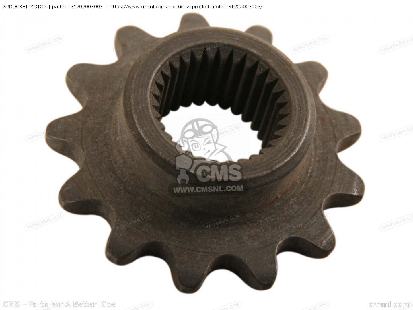 SPROCKET MOTOR for C102 WORLDWIDE EXCEPT USA order at CMSNL