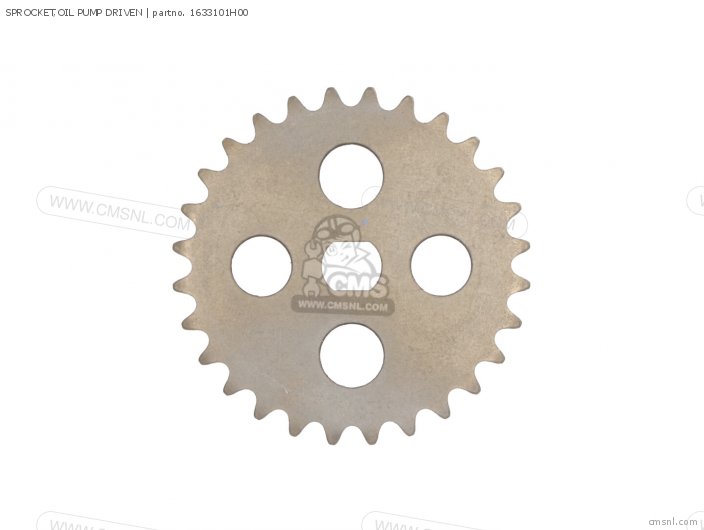 Suzuki SPROCKET,OIL PUMP DRIVEN 1633101H00