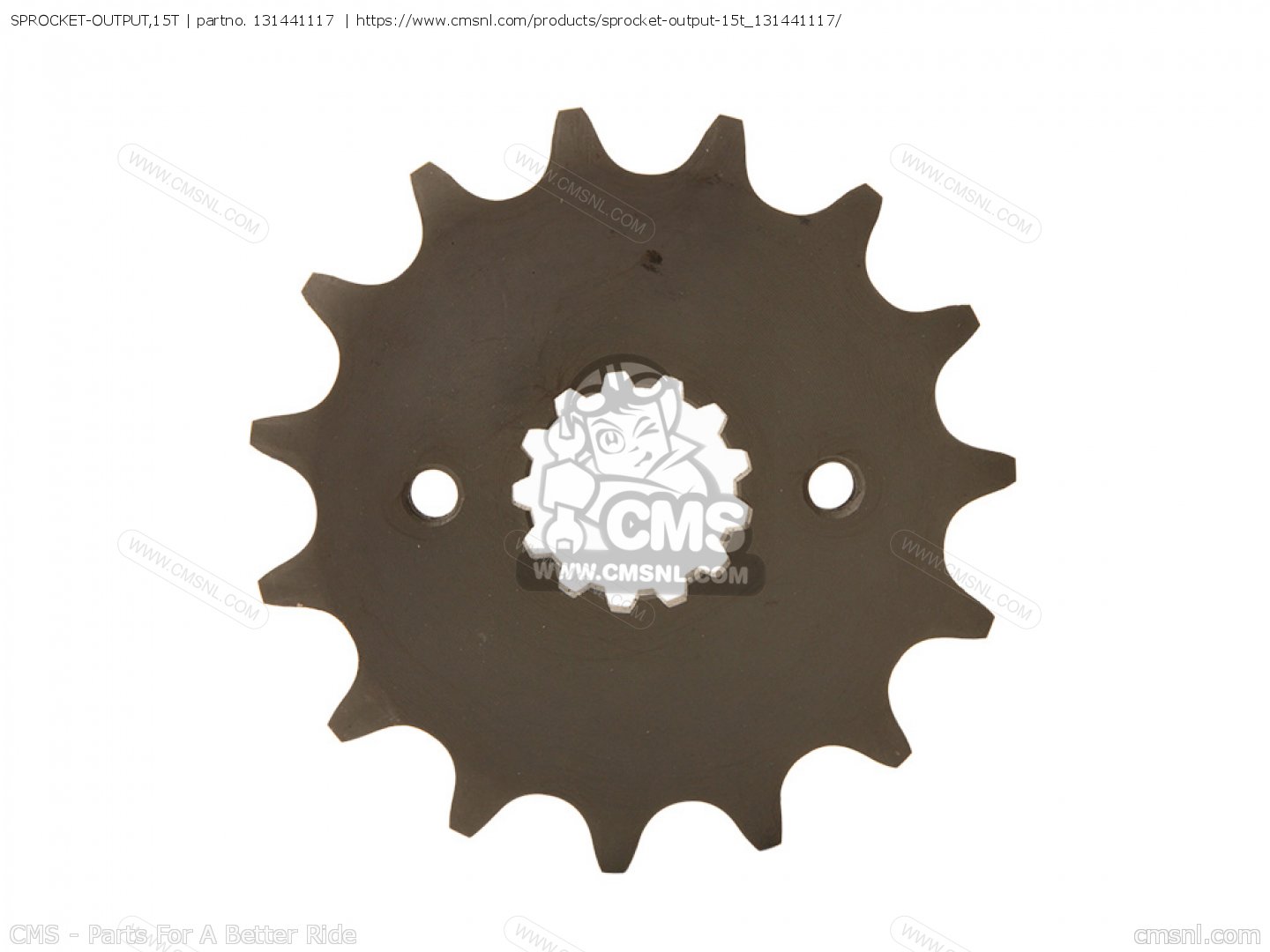 SPROCKET-OUTPUT,15T(# for ZX900B3 NINJA ZX9R 1996 USA CALIFORNIA 