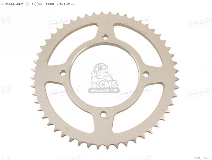 Suzuki SPROCKET,REAR (NT:52)(AL) 6451120420