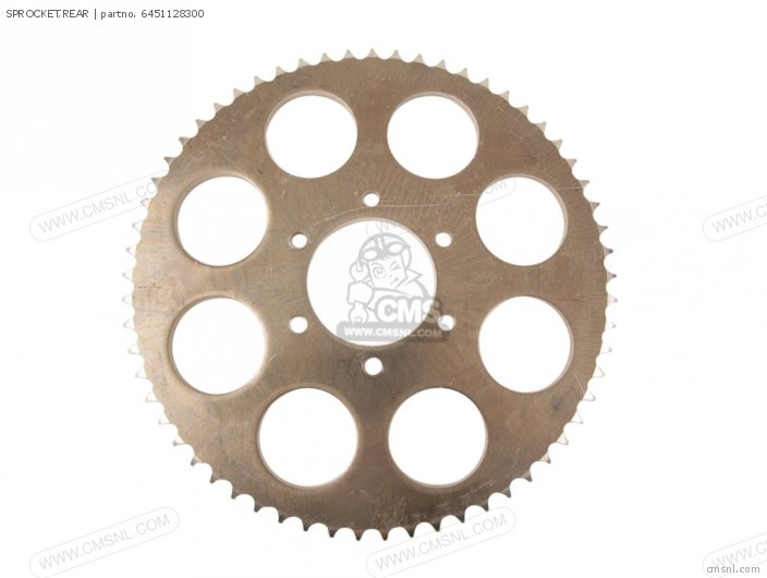 Suzuki SPROCKET,REAR 6451128300 Suzuki SPROCKET,REAR 6451128300