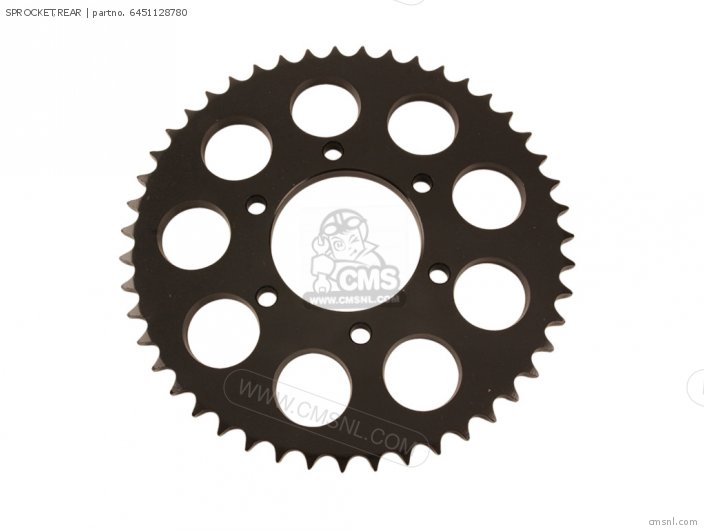 Suzuki SPROCKET,REAR 6451128780