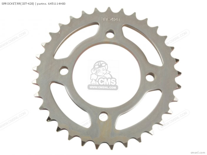 Suzuki SPROCKET,RR(33T-428) 6451114H00