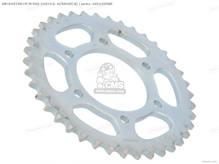 Suzuki SPROCKET,RR(NT:39-530) (NON O.E. ALTERNATIVE) 6451102FA0P