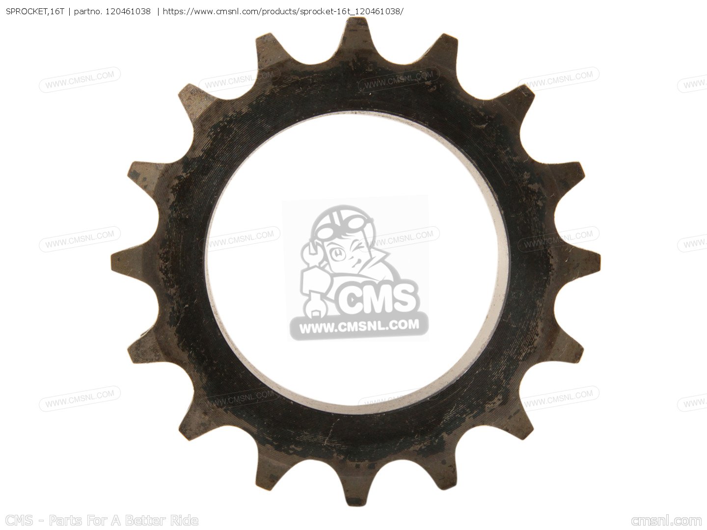 ka0016 Starter Clutch Idler Gear Sprocket For Kawasaki 12046-1077