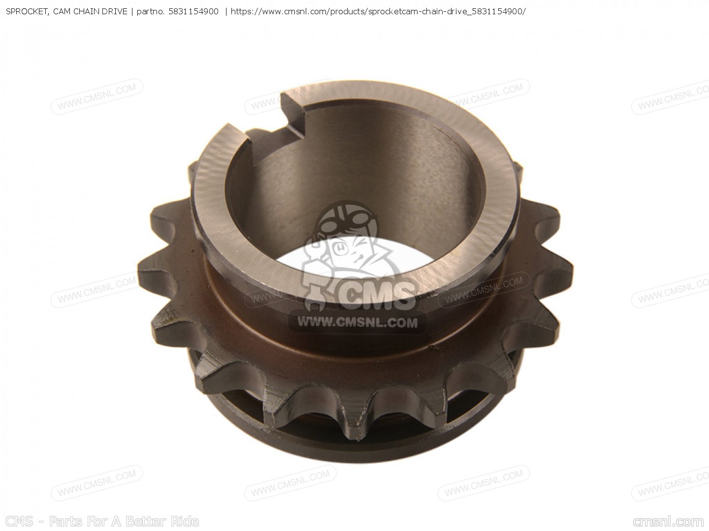 SPROCKET, CAM CHAIN DRIVE for XT500 1978 DUAL PURPOSE USA order at CMSNL