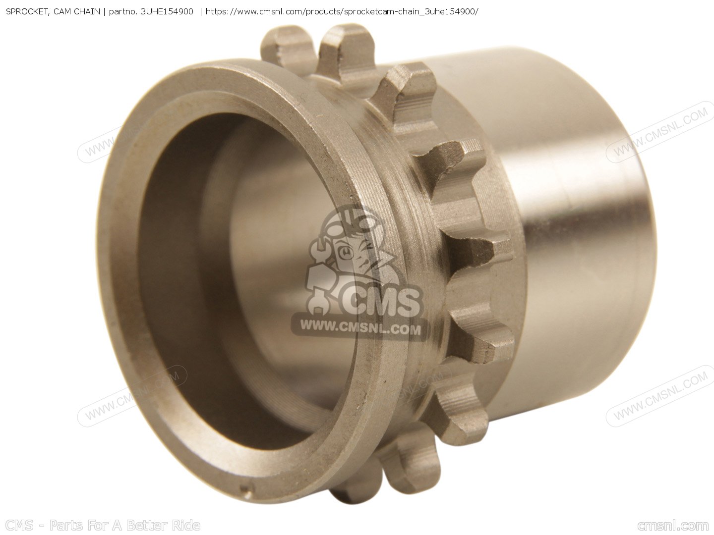 3UHE154900 Sprocket, Cam Chain Yamaha buy the 3UHE15490000 at CMSNL