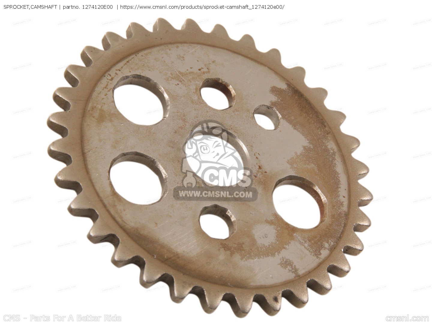 SPROCKET,CAMSHAFT for AN125U 2000 (Y) order at CMSNL