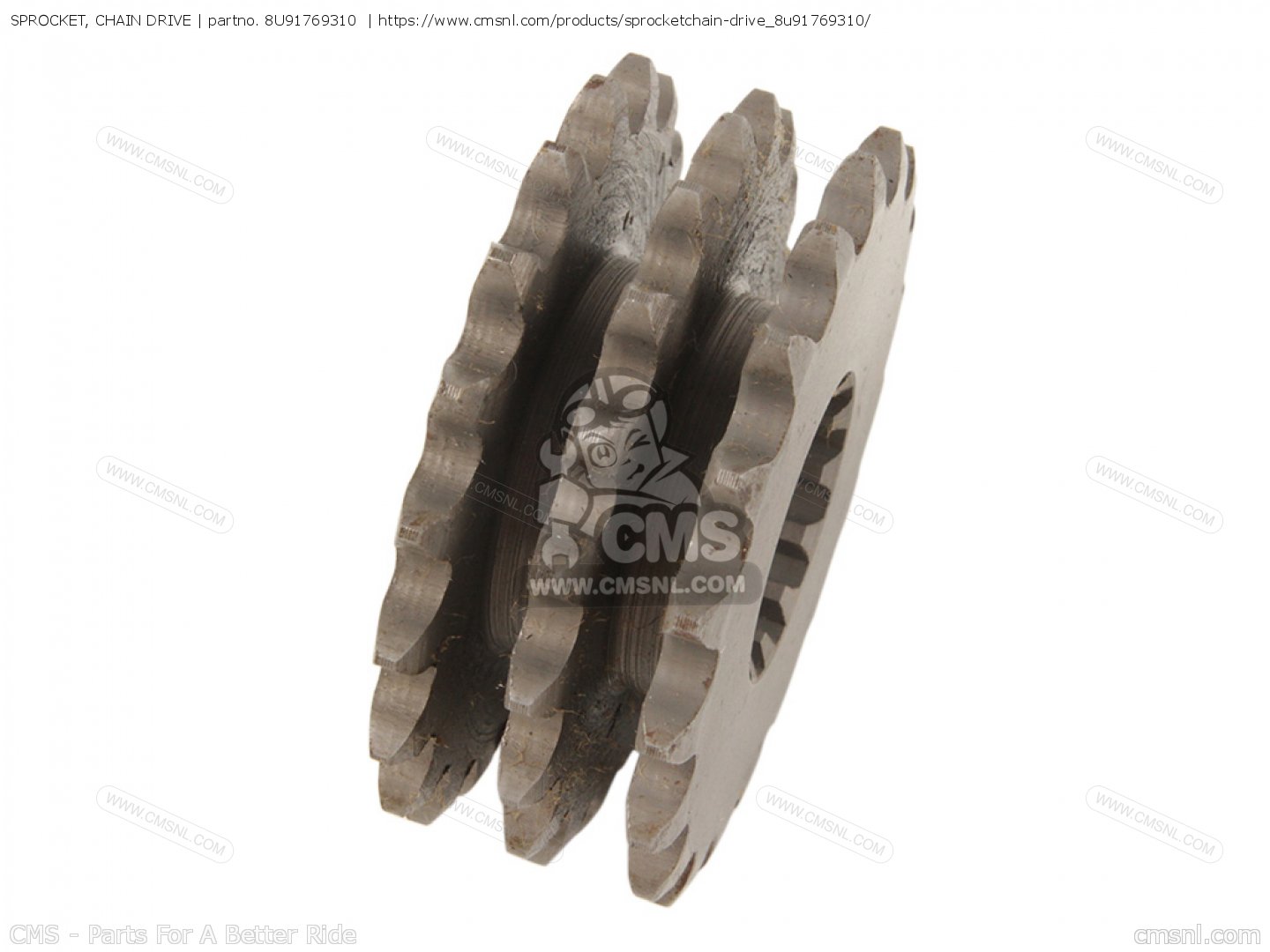 SPROCKET, CHAIN DRIVE for PZ480K PHAZER 1986 order at CMSNL