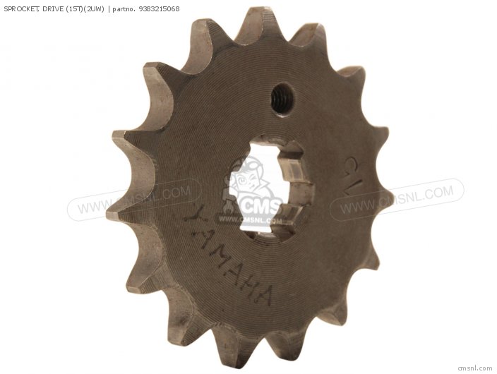 Yamaha SPROCKET, DRIVE (15T)(2UW) 9383215068 Yamaha SPROCKET, DRIVE (15T)(2UW) 9383215068