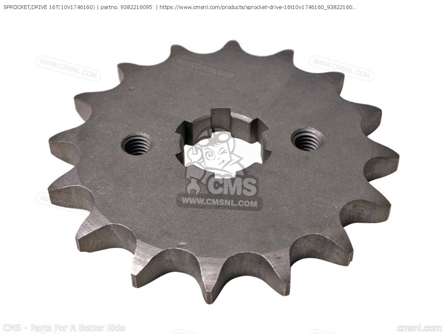 9382216095 Sprocket,drive 16t(10v1746160) Yamaha buy the 9382216095