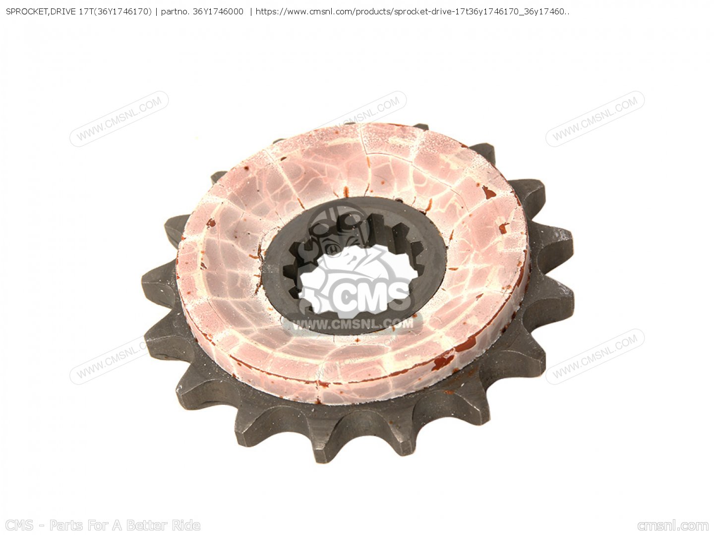 36Y1746000: Sprocket,drive 17t(36y1746170) Yamaha - buy the 36Y 