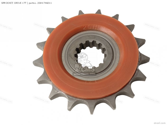 Yamaha SPROCKET, DRIVE 17T 2GH1746011