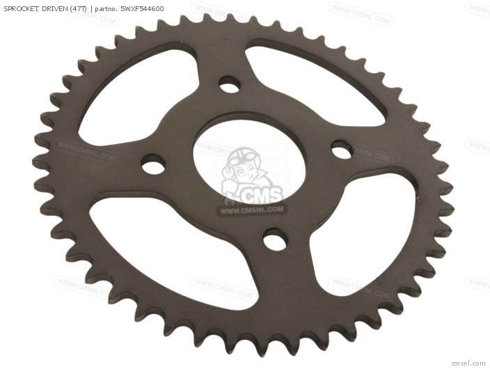 Yamaha SPROCKET, DRIVEN (47T) 5WXF544600