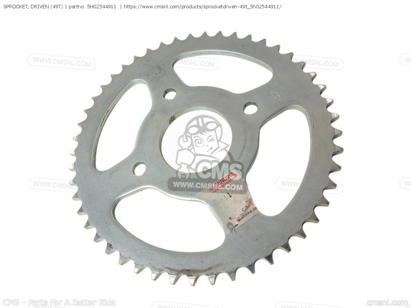 SPROCKET, DRIVEN (49T)