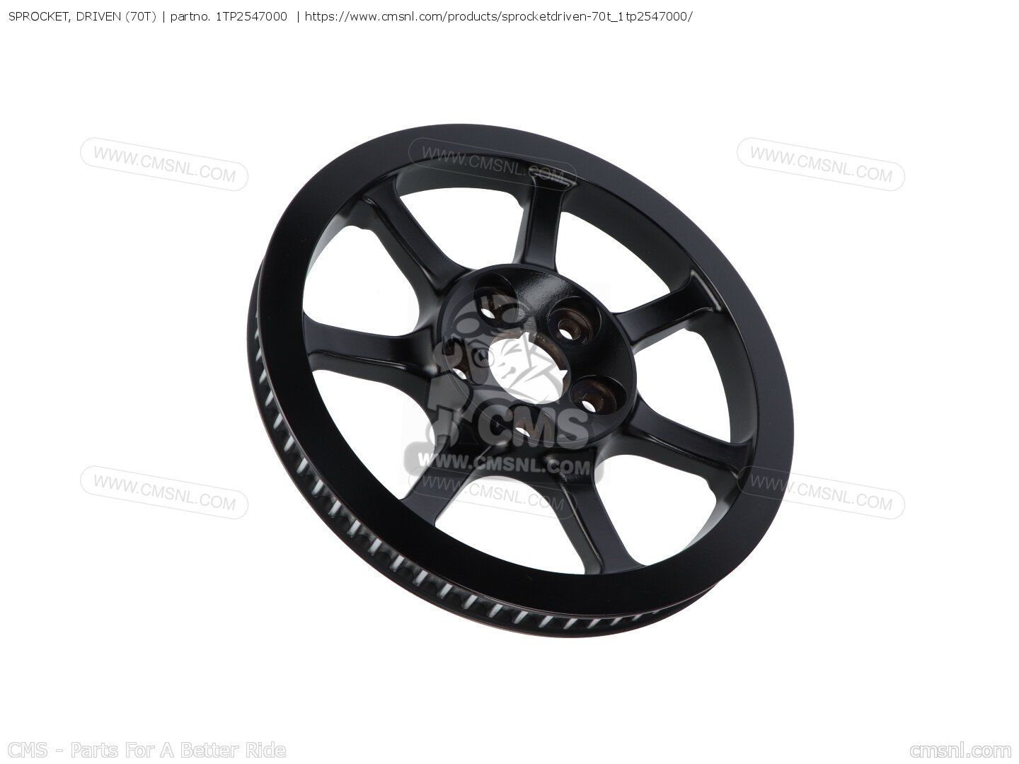 1TP2547000: Sprocket, Driven (70t) Yamaha - buy the 1TP-25470-00-00 at ...