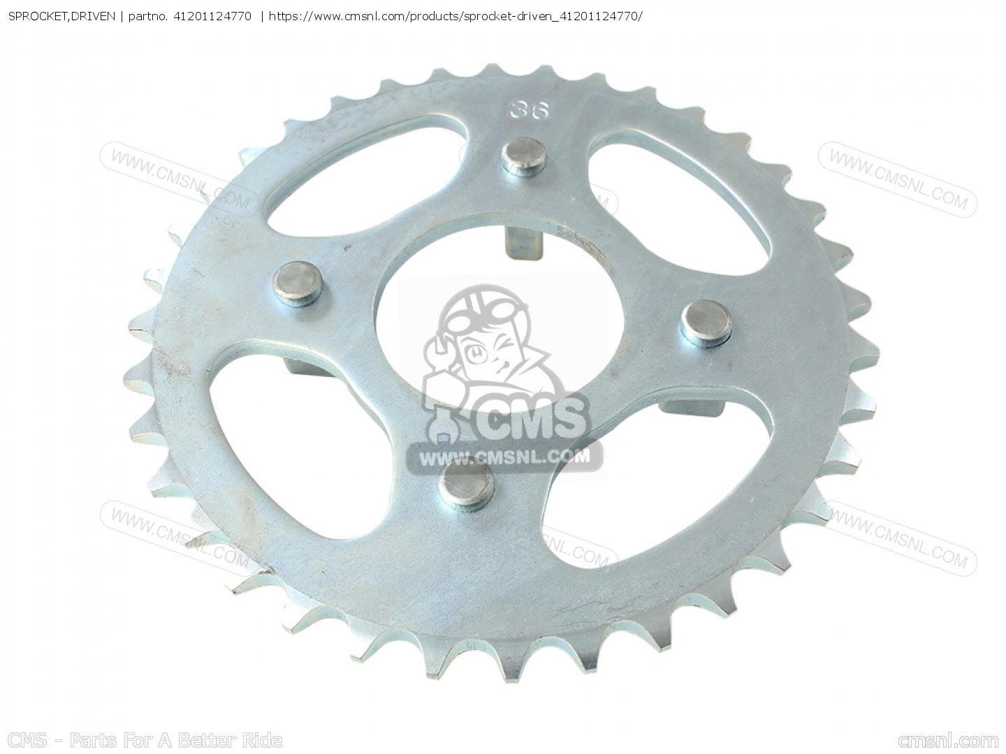 SPROCKET,DRIVEN for XL75 1978 USA order at CMSNL