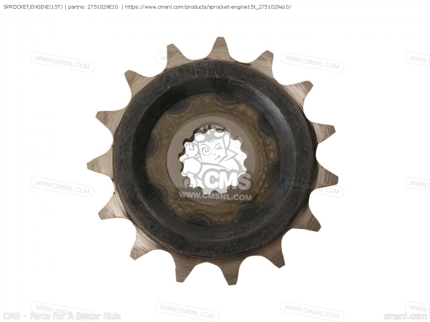 SPROCKET,ENGINE(15T) for DRZ400SM 2005 (K5) USA (E03) DRZ400SM DR