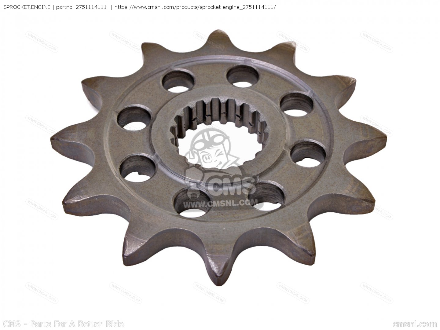 2751114111 Sprocket,engine Suzuki buy the 2751114111 at CMSNL