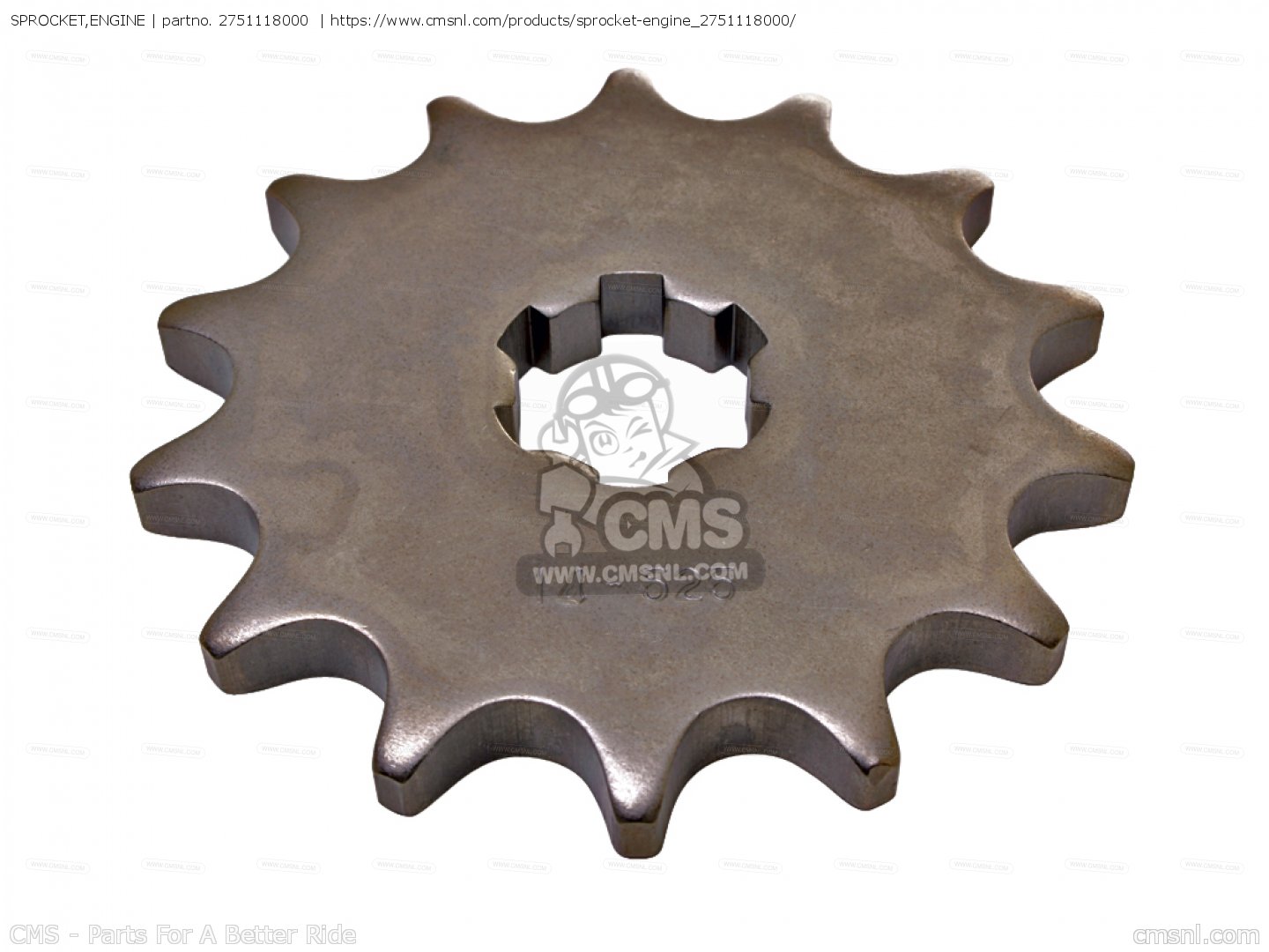 SPROCKET,ENGINE for T250IIR 1972 (J) USA (E03) order at CMSNL