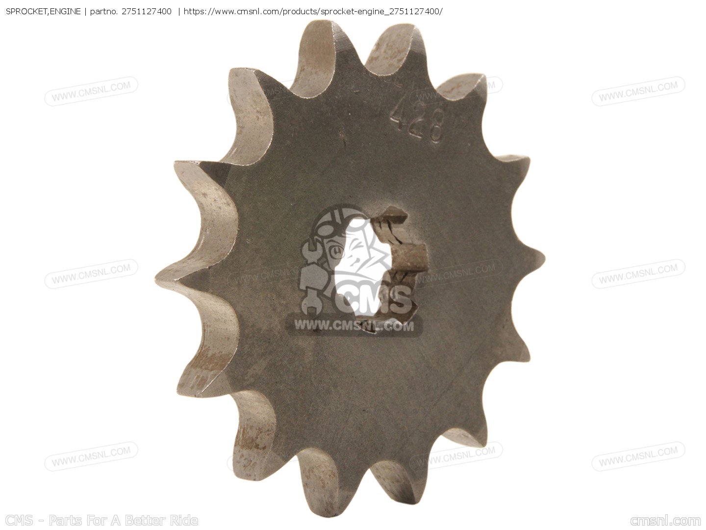 2751127400 Sprocket,engine Suzuki buy the 2751127400 at CMSNL