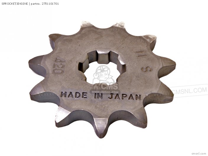 2751101701 Sprocket,engine Suzuki buy the 2751101701 at CMSNL