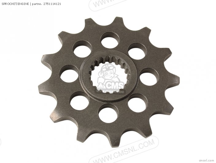 2751114121 Sprocket,engine Suzuki buy the 2751114121 at CMSNL