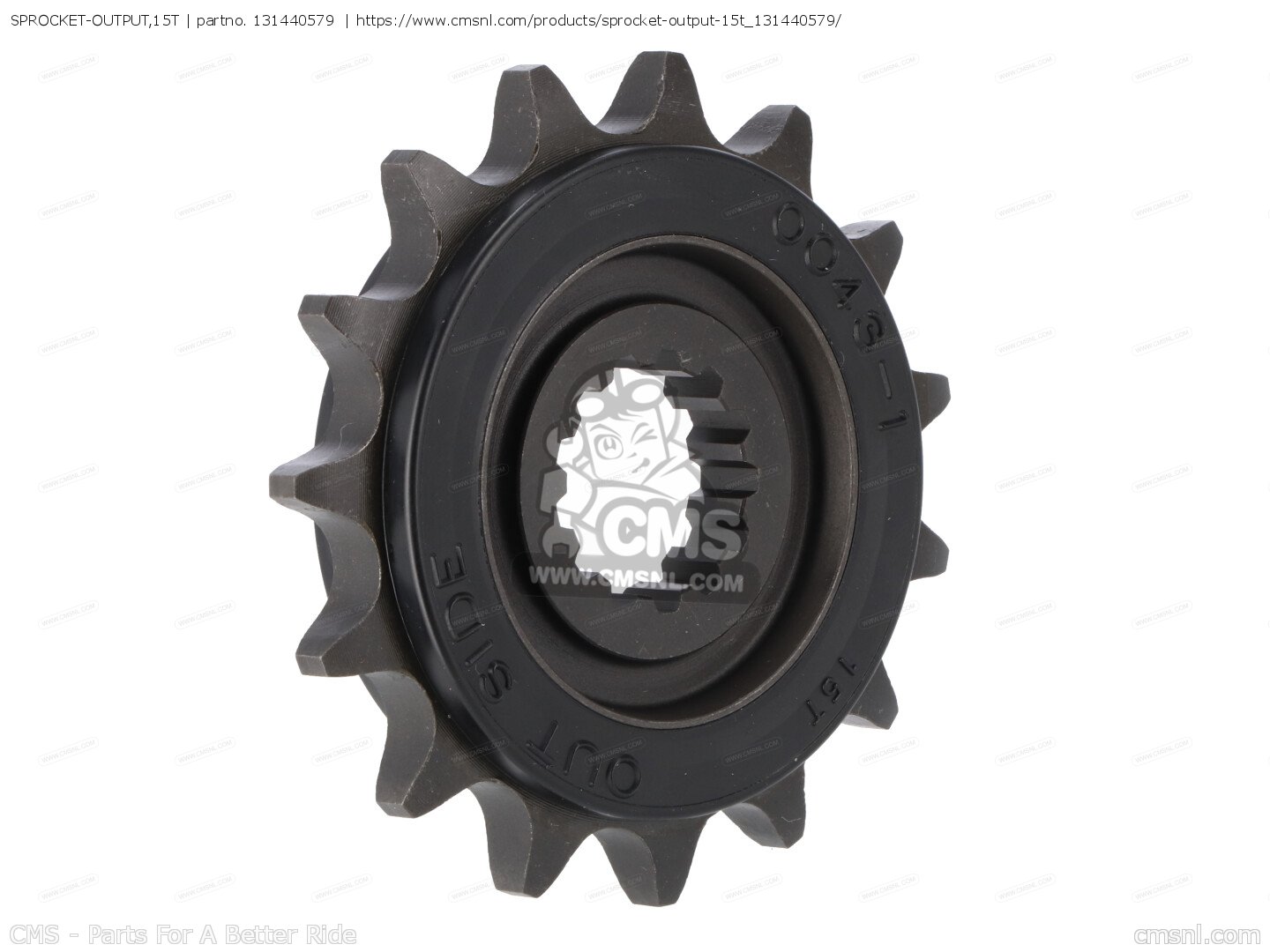 moy　オーダー 131440579: SPROCKET-OUTPUT,15T Kawasaki - buy the 131440579 at CMSNL