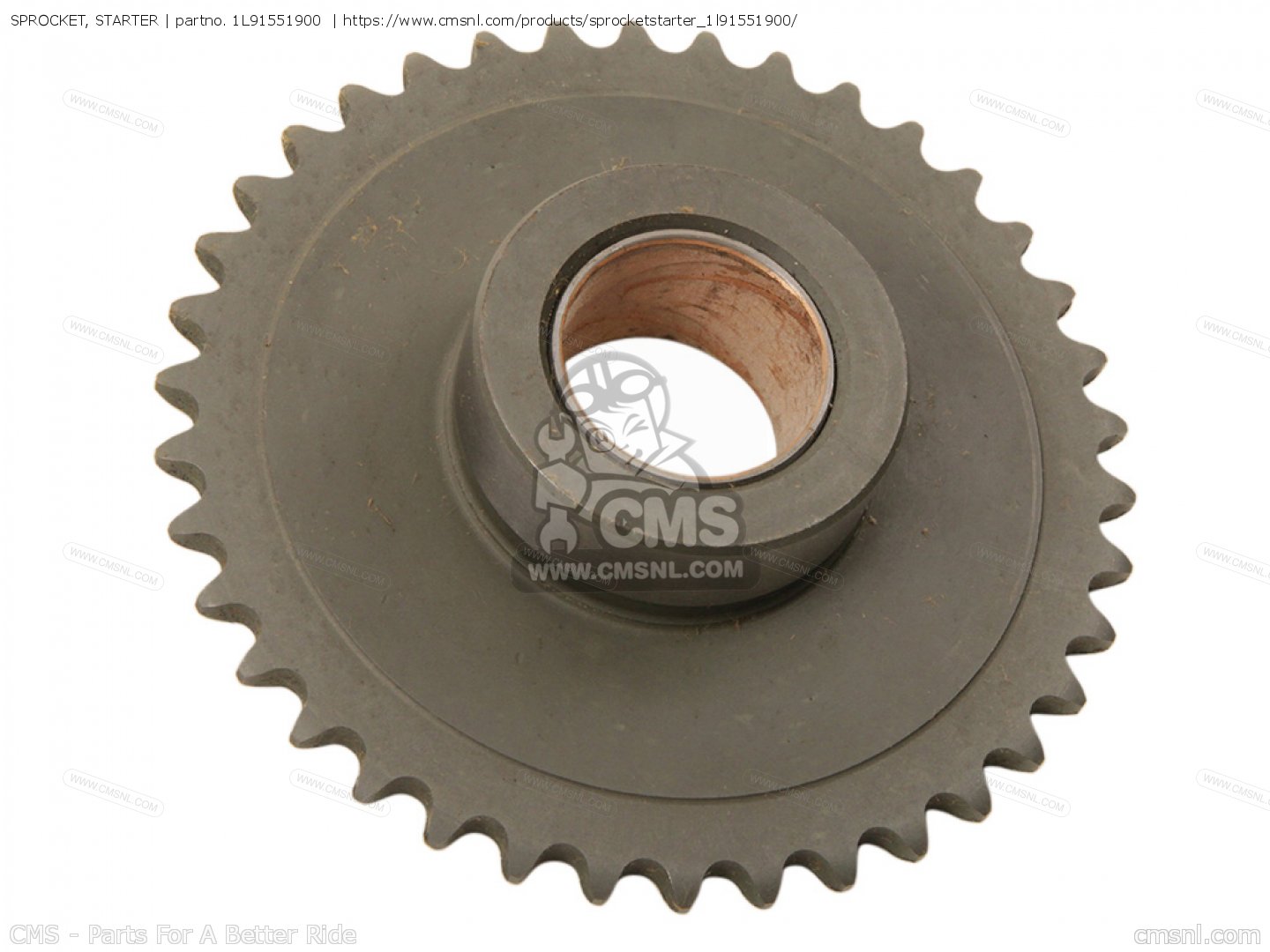 SPROCKET, STARTER for XS400S 1981 USA order at CMSNL