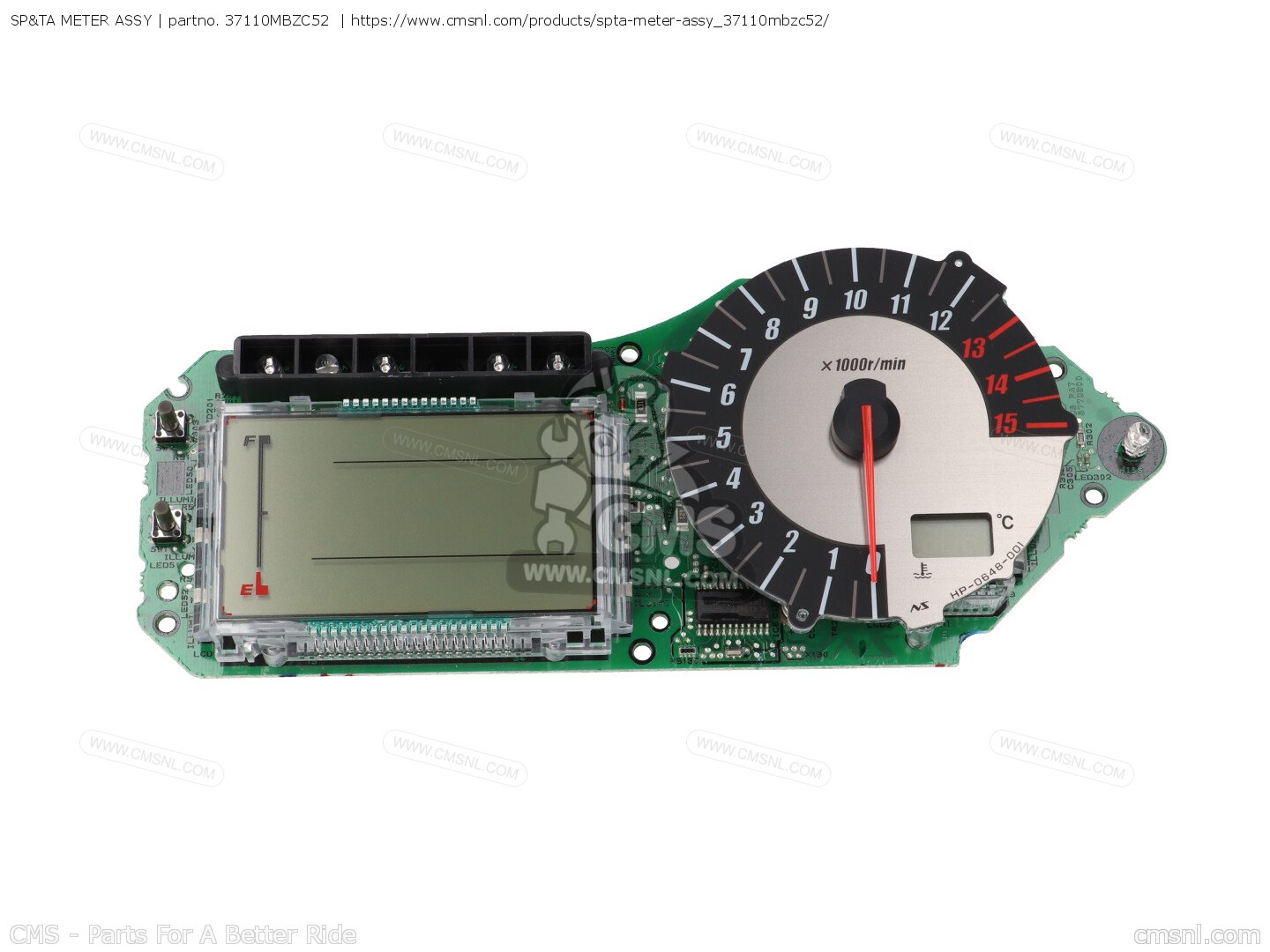 37110MBZC52: SP&TA METER ASSY Honda - buy the 37110-MBZ-C52