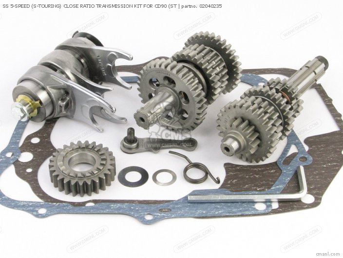 Takegawa SS 5-SPEED (S-TOURING) CLOSE RATIO TRANSMISSION KIT FOR CD90 (ST 02040235