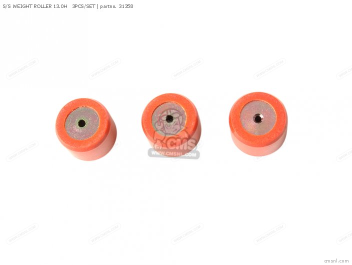 Daytona S/S WEIGHT ROLLER 13.0H   3PCS/SET 31358