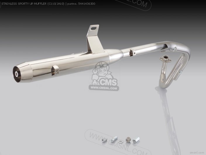 Kitaco STAINLESS SPORTY UP MUFFLER (C110/JA10) 5441436300