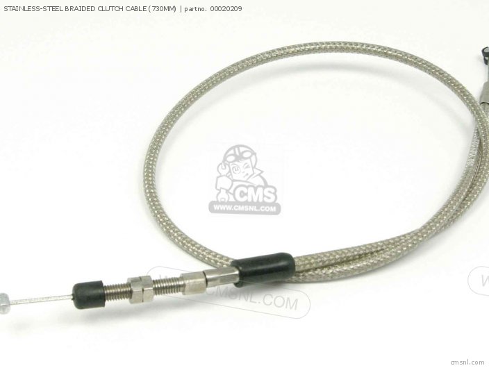 Stainless-steel Braided Clutch Cable (730mm) photo
