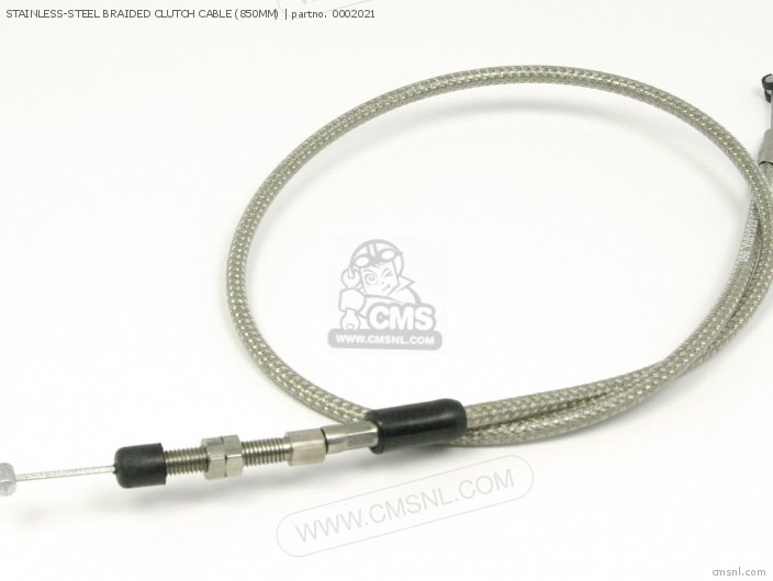 Takegawa STAINLESS-STEEL BRAIDED CLUTCH CABLE (850MM) 0002021