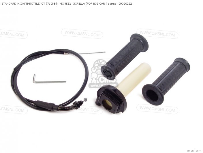 STANDARD HIGH THROTTLE KIT (710MM) MONKEY, GORILLA (FOR BIG CARB STANDARD HIGH THROTTLE KIT (710MM) MONKEY, GORILLA (FOR BIG CARB