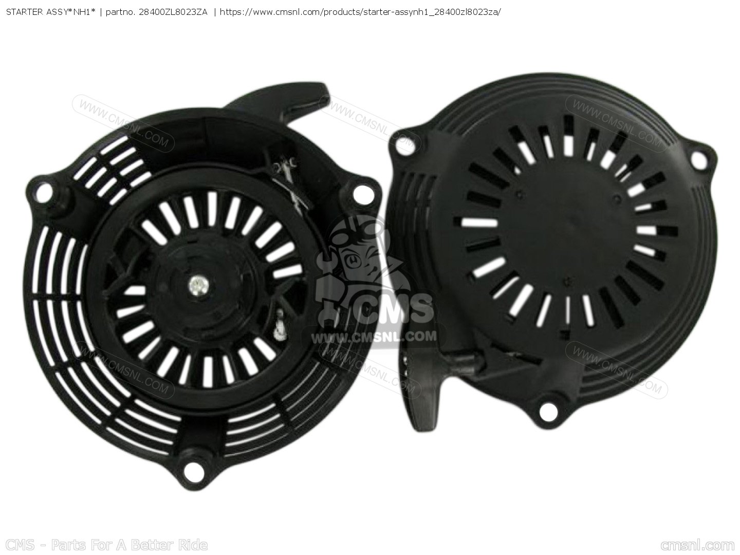 28400ZL8023ZA: Starter Assy*nh1* Honda - buy the 28400-ZL8-023ZA at CMSNL