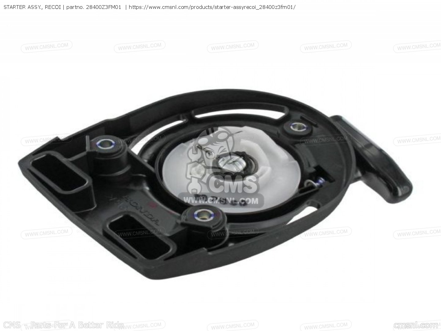 28400Z3FM01: STARTER ASSY,RECO Honda - buy the 28400-Z3F-M01