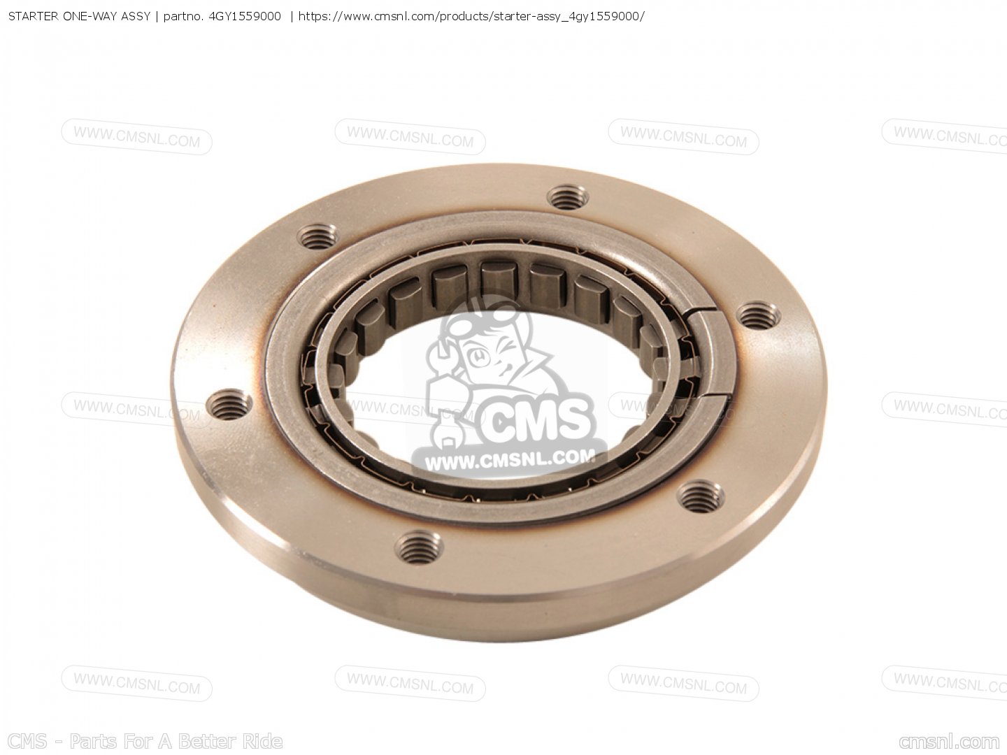 4GY1559000: STARTER ONE-WAY ASSY Yamaha - buy the 4GY-15590-00-00