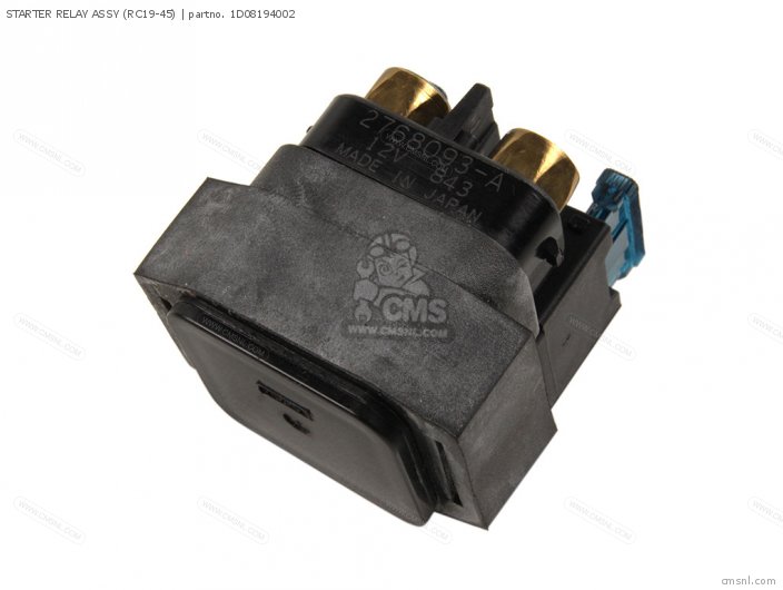 Yamaha STARTER RELAY ASSY (RC19-45) 1D08194002 Yamaha STARTER RELAY ASSY (RC19-45) 1D08194002