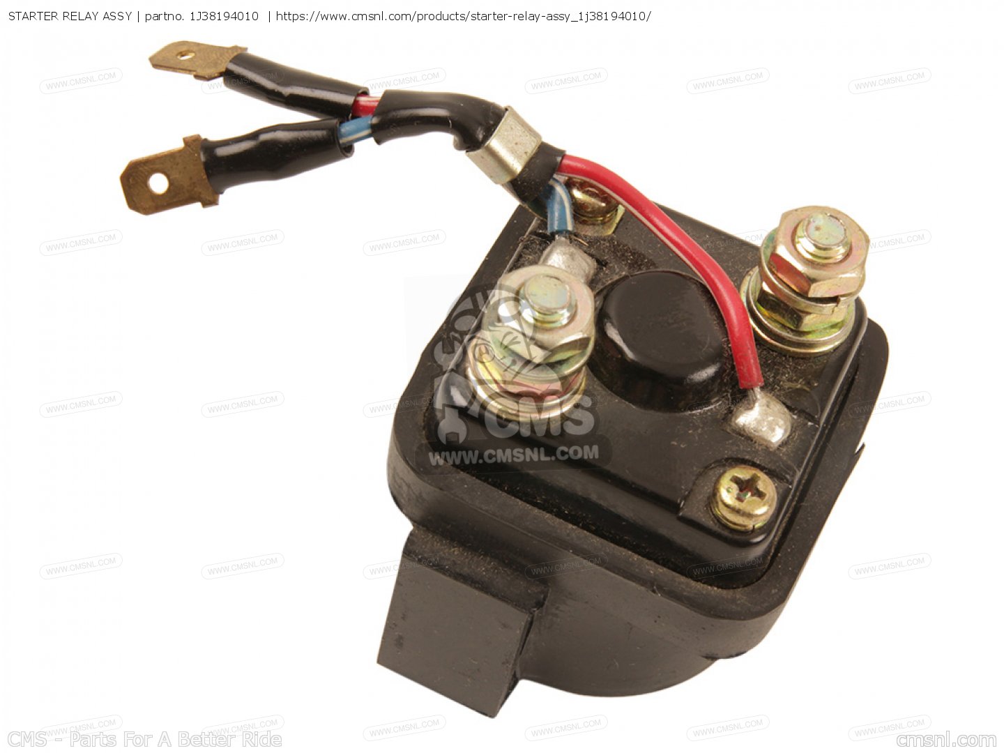 STARTER RELAY ASSY for TX500 1974 USA order at CMSNL