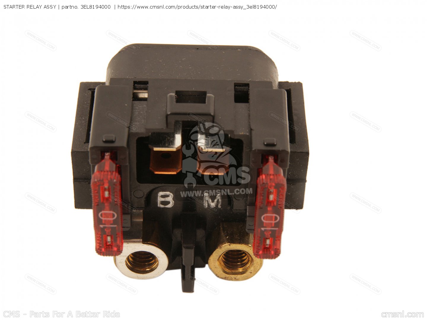 STARTER RELAY ASSY for SX500F 2001 order at CMSNL